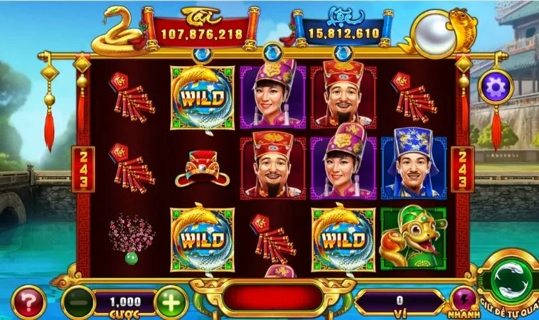 Các biểu tượng trong game Nổ Hũ Táo Quân tại Goal123